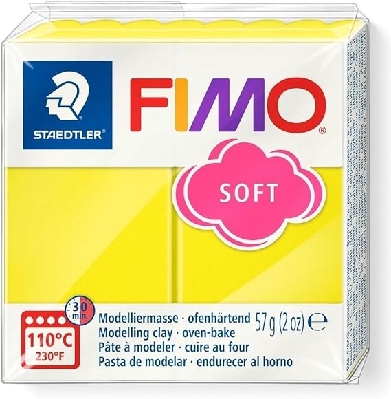 Fimo Paste 57g Soft Lemon 8020.10