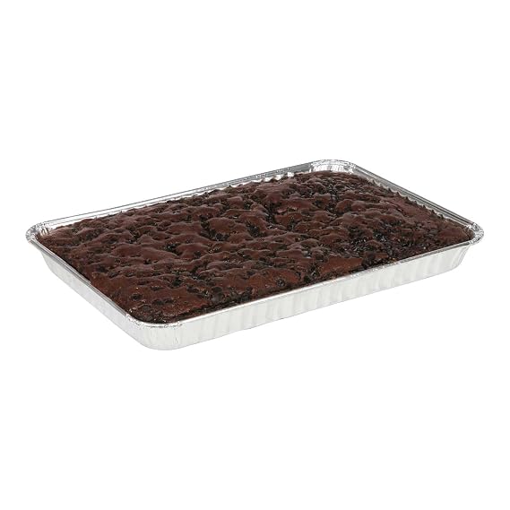 Otis Spunkmeyer Double Chocolate Brownies, Bulk 8-Pack (40 oz Each), Frozen Indulgent Gourmet Dessert for Food Service & Cafes