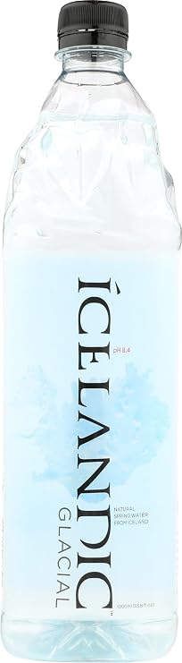 Icelandic Glacial Spring Water, 1 Liter, 33.8 Fl Oz