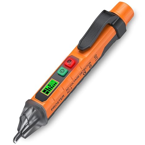 Proster Non-Contact Voltage Tester Pen Adjustable 12-1000V/48-1000V