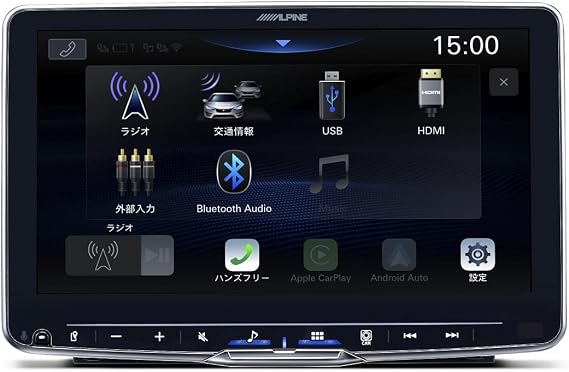 ALPINE 9-Inch Display Audio Floating Big DA DAF9Z Wireless Apple CarPlay/Android Auto/Bluetooth