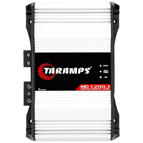 Taramps MD 1200.1 2 Ohms 1200W RMS Full Range Monoblock Digital Amplifier