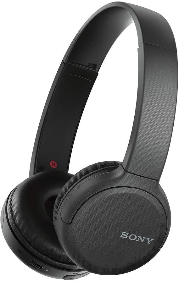 Sony Wireless Headphones WH-CH510: Wireless Bluetooth On-Ear Headset with Mic for Phone-Call, Black