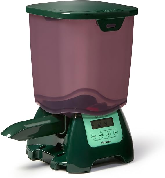 Fish Mate P7000 Automatic Pond Fish Feeder, 7 Litre Capacity