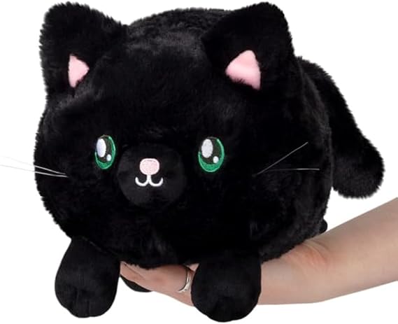 Squishable / Mini Black Kitty Plush