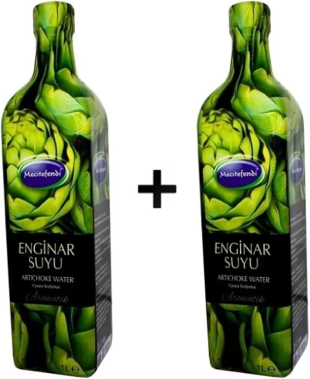 Mecitefendi Enginar Suyu, Doğal Bitkisel İçecek, Sıvı Form, 1 Lt, 2 Adet