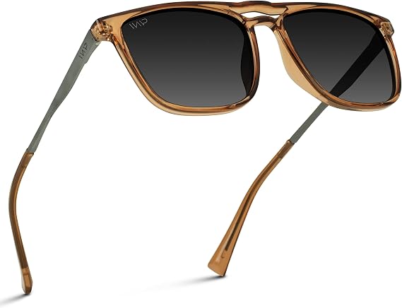 WearMe Pro Lance Unisex Premium Double Bar Sunglasses, UVA/UVB Protection