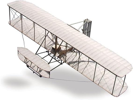 Guillow's 1903 Wright Brother Flyer Laser Cut Balsa Airplane Model Kit