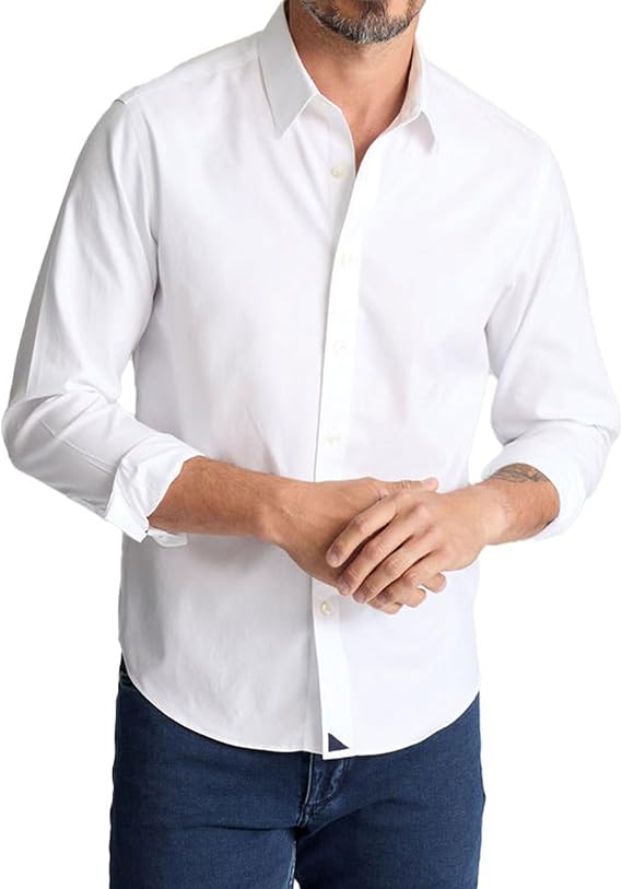 UNTUCKit Men's Las Cases - Wrinkle Free Shirt (Pack of 1)