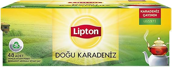 Lipton Doğu Karadeniz Demlik Poşet Çay, 48'li