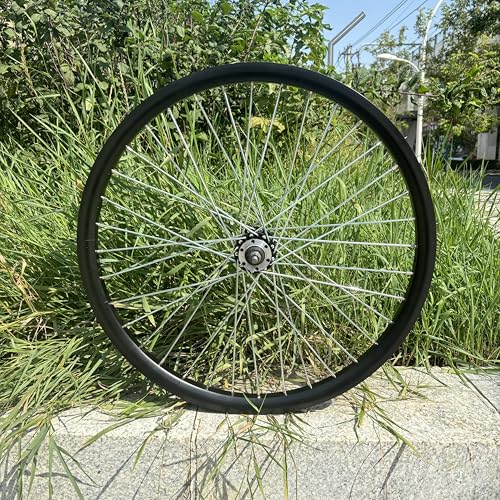 26 inch Bicycle Rear Wheel 135mm 680g for 789 Speed Freewheel, Heavy Duty Doulbe Wall Aluminum Alloy Spoke Wheel Bike Rim 10 Gauge 36 Spokes