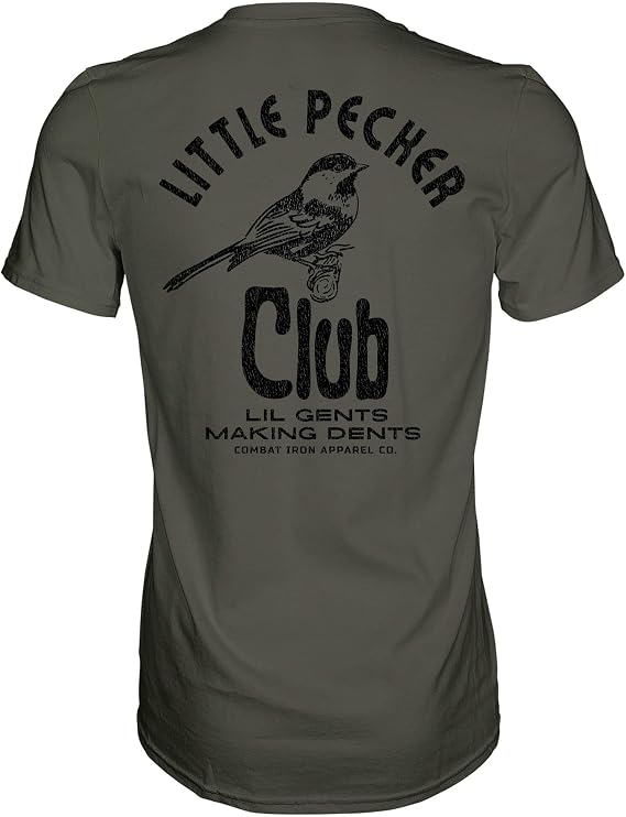 Combat Iron Men's Graphic T-Shirt - Little Pecker Club