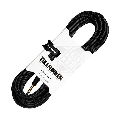 TELEFUNKEN Elektroakustik SGIC Instrument Series Cable (1/4") (SGIC-8R)