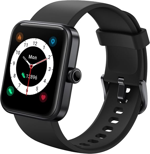 UMIDIGI UFit Pro(40mm) Smart Watch Alexa Built-in,Fitness Tracker with Heart Rate, SpO2 and Sleep Monitor, 5ATM Waterproof HD Color Touchscreen for Men Women Compatible with iPhone & Android