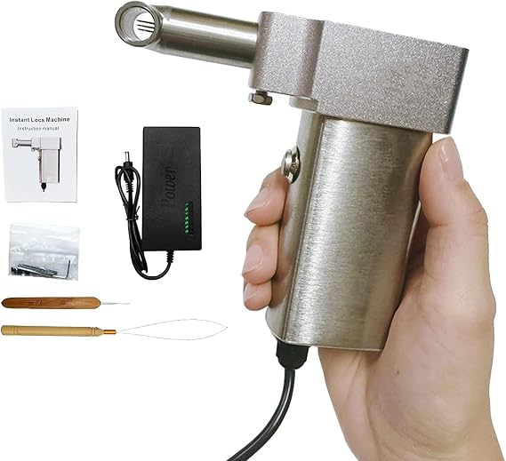 Electric Dreadlock Machine for Loc, Automatic Instant Dreadlock Maker, Mini Handheld, DIY Portable, 6mm