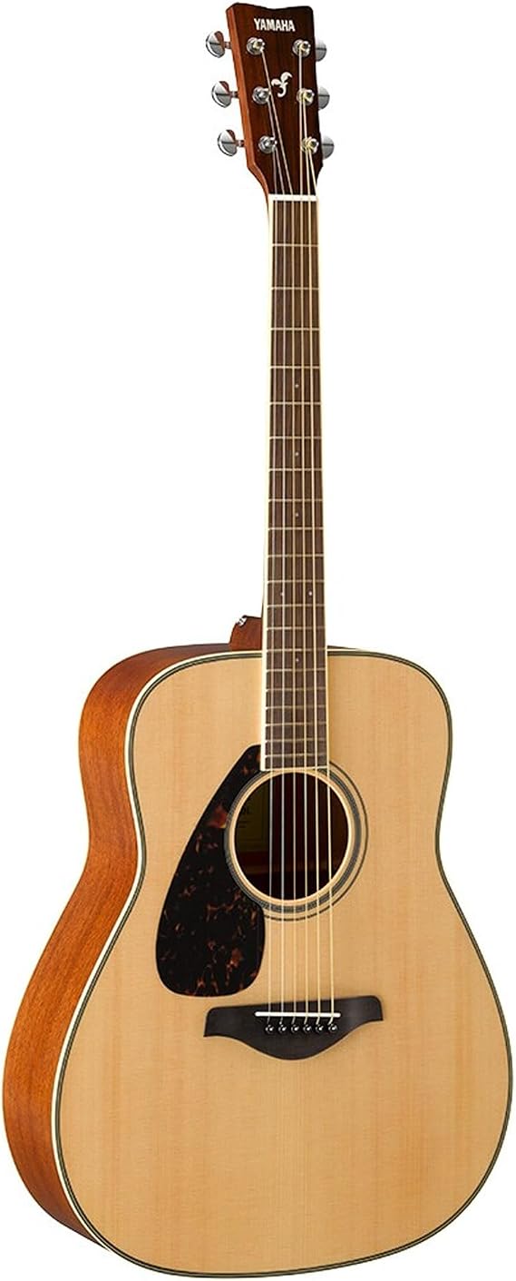 Yamaha FG820 Left-Handed Solid Top Acoustic Guitar