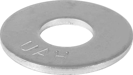 Hillman Flat Washers, 1/2in, 50 Pack, Zinc