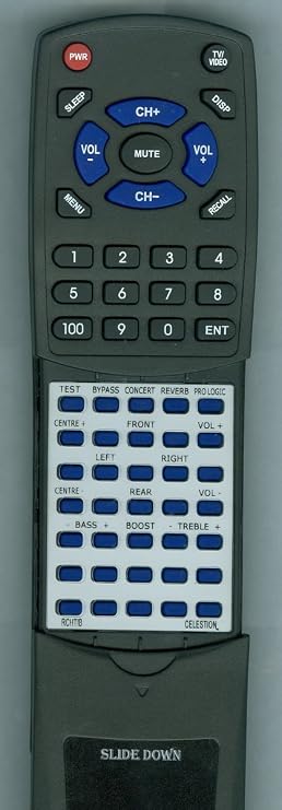 Replacement Remote Control for CELESTION RCHTIB, HTIB