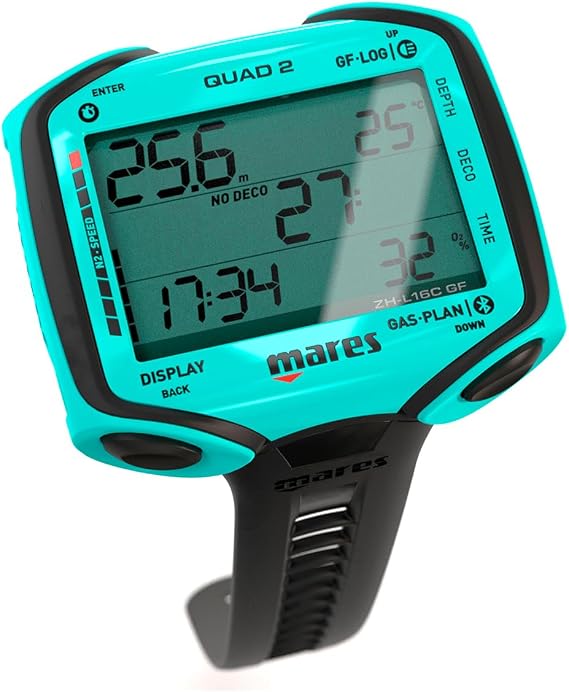 Mares Dive Computer Quad 2 (Aquamarine)