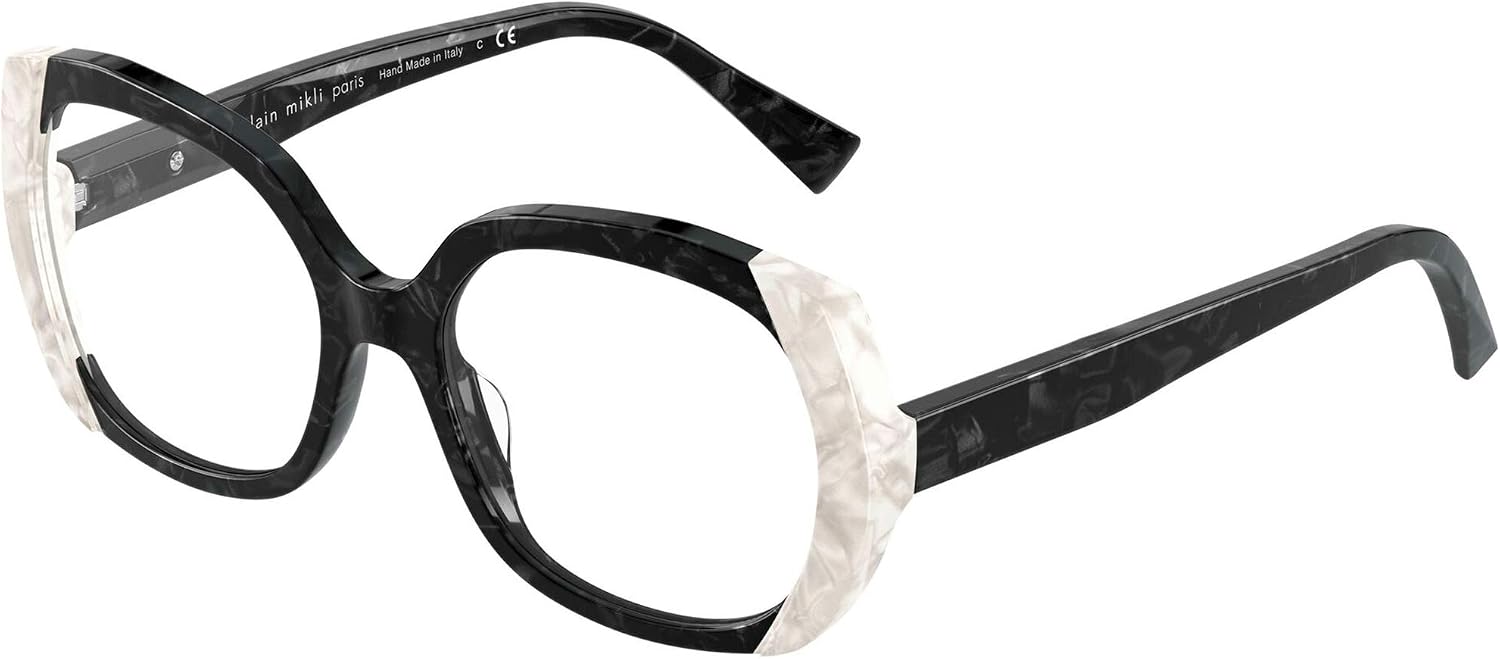 Alain Mikli ANTINEA 0A03116 Black White 5518145 women Eyewear Frame