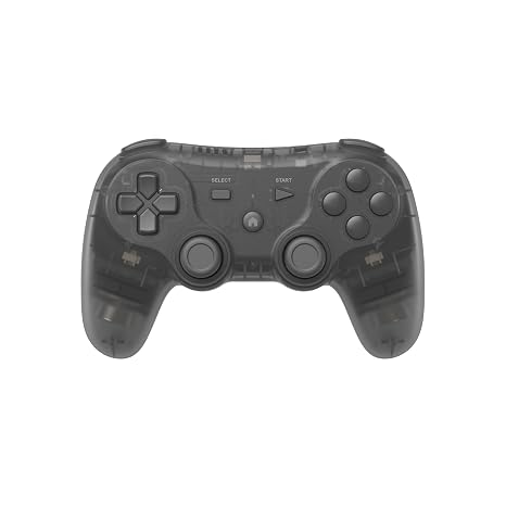 Retro Fighters Defender Pro Wireless Controller for PS1, PS2, PS3, Switch, PC | 2.4GHz & Bluetooth (Slate Gray)