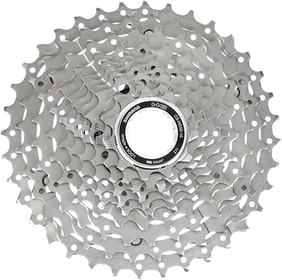 Shimano Deore M6000 CS-HG500 Cassette - 10 Speed, 11-34t, Silver
