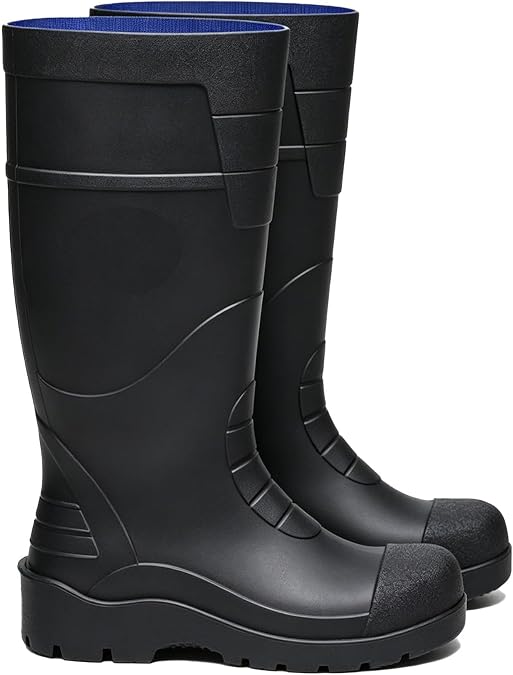 Anti-Electrocution Insulated Safetys Footwears, Insulated Work Boots 10KVr for Electrical Work, Protective Safety Footwear for Worker Industrial Rescue