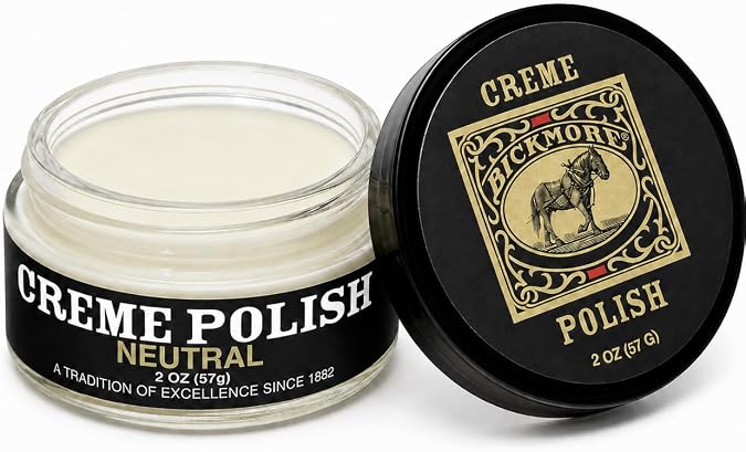Bickmore Cream Shoe Polish | Conditions and Polishes Leather Shoes, Boots, Accessories | Made in USA