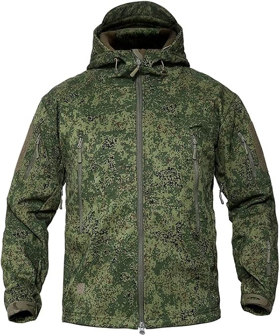 Tactical Coat Combat Camouflage Outdoor Hoody Softshell Jacket