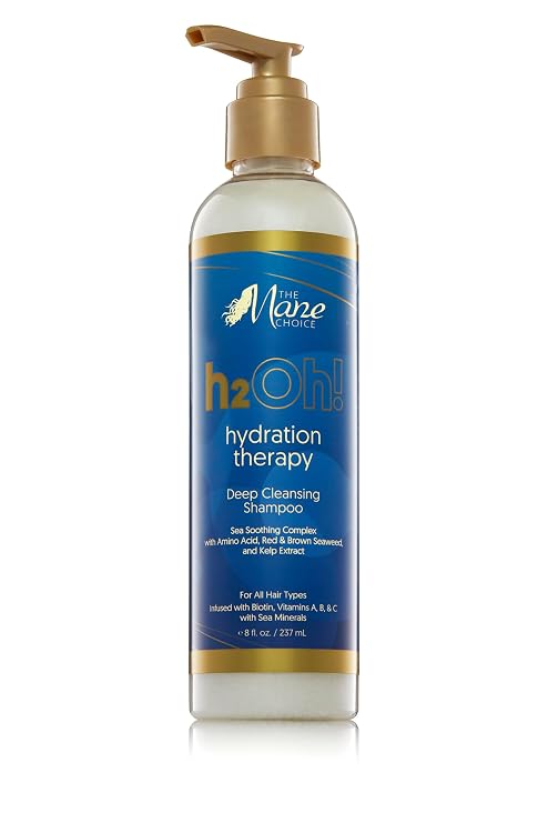 The Mane Choice H2Oh! Hydration Therapy Deep Cleansing Shampoo 8 Oz