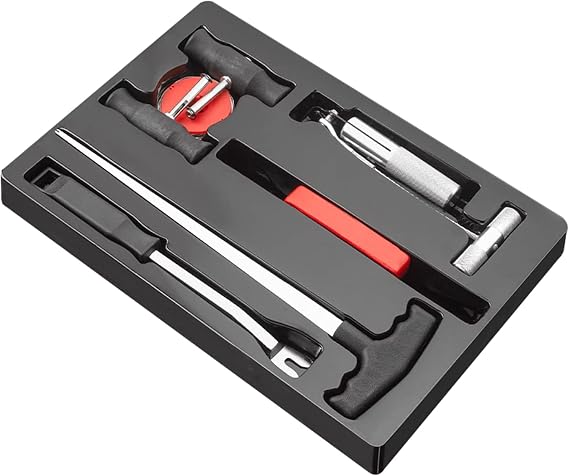 Windshield Removal Tool Kit 7pc Automotive Wind Glass Removal Hand Tool Windscreen Remover Set