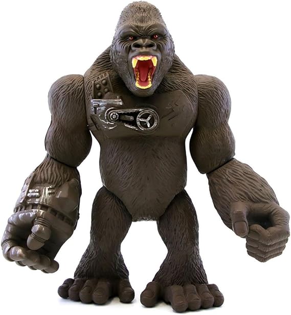 Nessiworld Jurassic Clash Mega Canavar Siber Goril Figürü