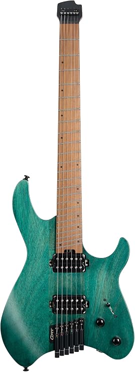 Cort SPACEG6MSSGTQ Space G6 Multi-Scale Guitar Turquoise