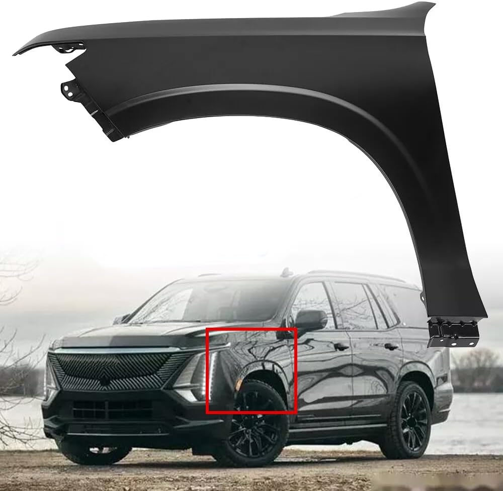 84384206 Primed Fender for 2021-2023 Cadillac Escalade Front Left Driver Side Steel
