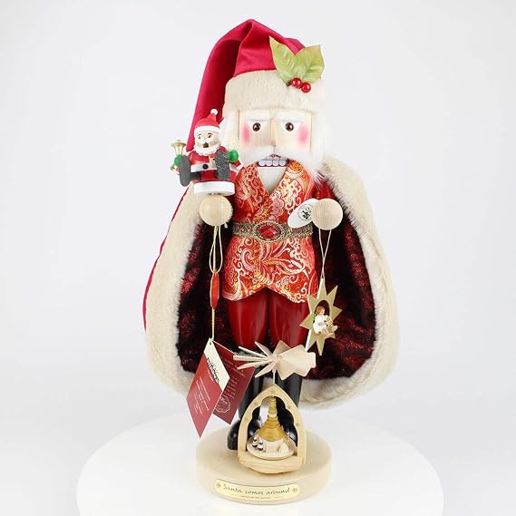 Steinbach Nutcracker Santa  Around Part 3 - Limited Edition Nutcracker - Christmas Decorations Indoor - Home Decor - Made in Germany - 17.72 inch
