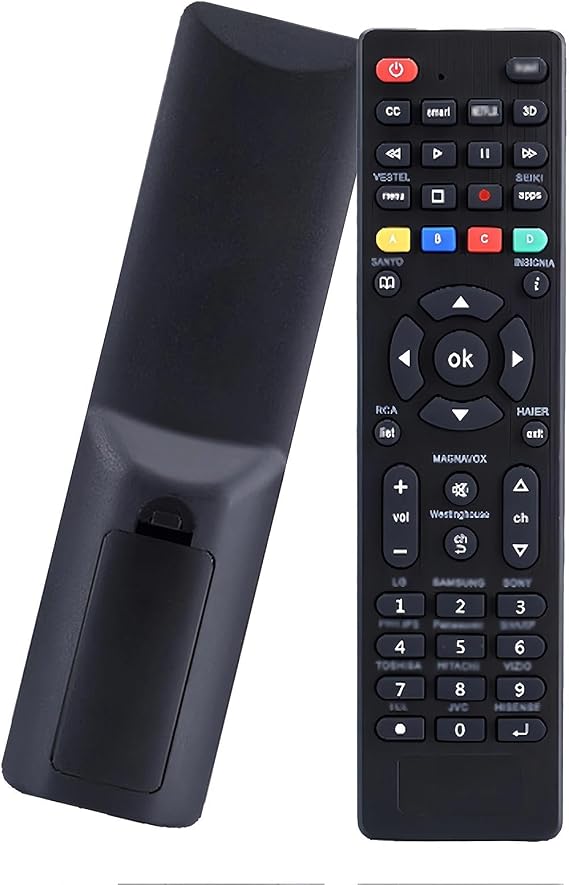 Universal Remote Control For Samsung LG Sony Panasonic HAIER Toshiba Philips Smart TV | Shortcut Keys Make It Convenient To Use