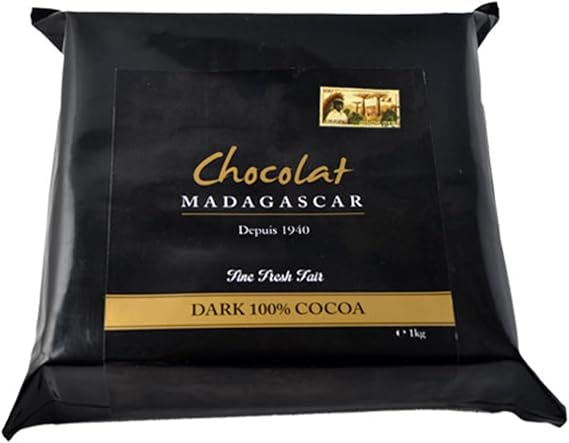 Chocolat Madagascar 100% Cocoa Mass 1kg