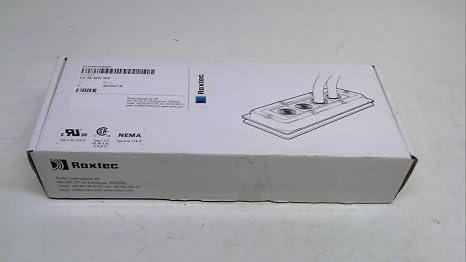 ROXTEC ECF0001600021 Frame 304SS CF16 with MOUNTING Screws 234MM X 93MM