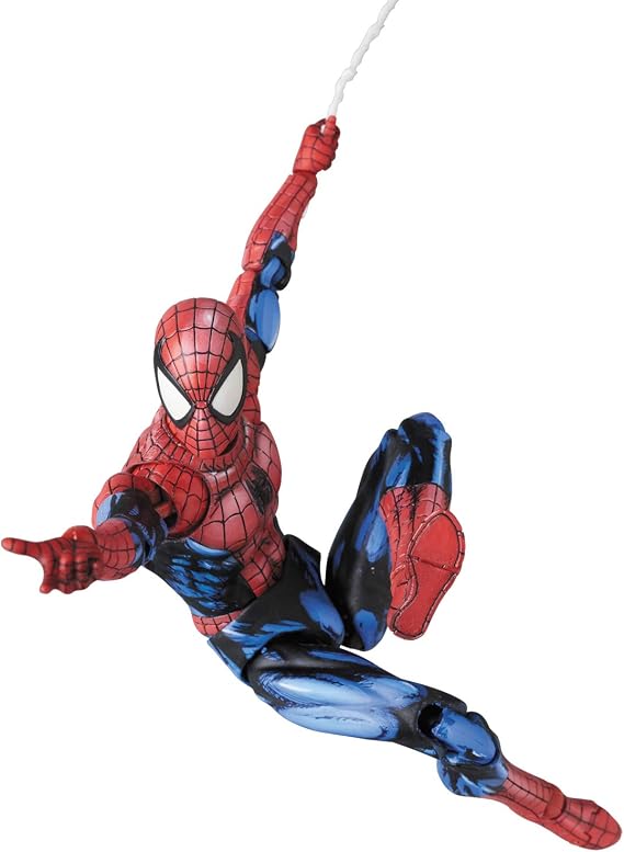Medicom MAFEX No.108 Spider-Man Action Figure - Comic Paint, Marvel, 1 Count