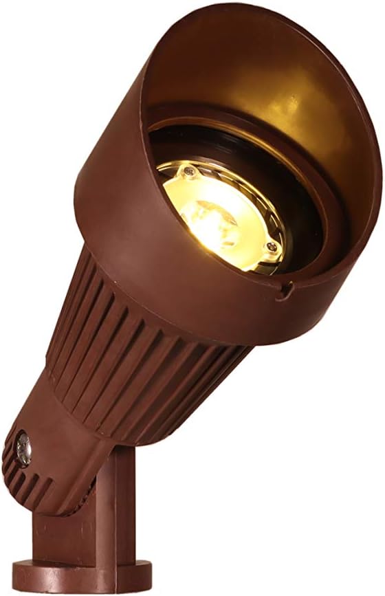 Best Pro Lighting LED 6 Watt Low Voltage Landscape Lighting Directional Spot Light - Bronze