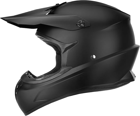 JAGASOL DOT Off Road Dirt Bike Motocross Helmet for Adults Men and Women, Dual Sport Full Face Motorcycle Helmet, ATV MX BMX Offroad Dirtbike Riding Helmet, DOT Approved