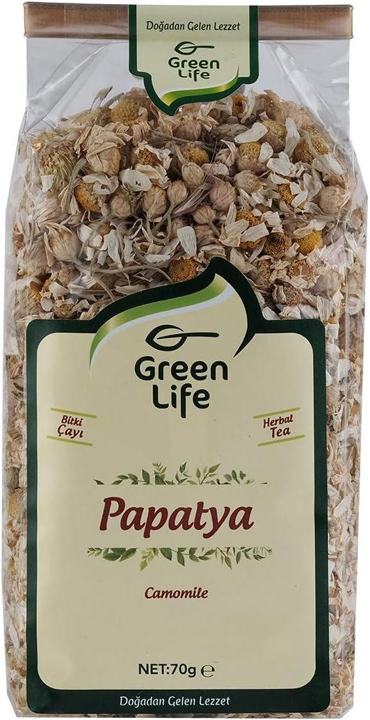 GREEN LIFE Papatya(Beyaz) Bitki Çayı 70 Gr.