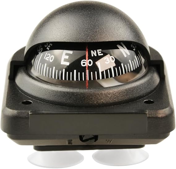 Automotive Compass Ball Dashboard Adjustable Foldable Navigation Guide Ball