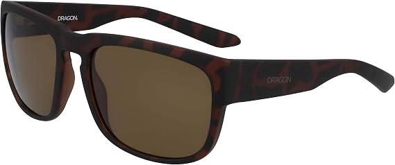 Dragon Alliance mens Rune Rectangular Sunglasses