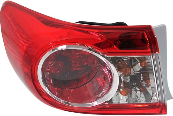 For 2011 2012 2013 Toyota Corolla Rear Tail Light Driver Side TO2804111 | 81560-02580
