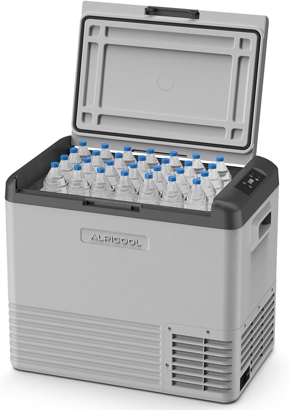 Alpicool CL50 45L Compressor Car Fridge Freezer, Portable Camping Fridge