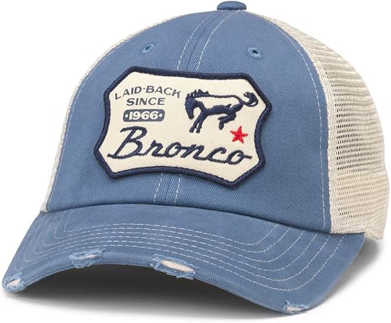 AMERICAN NEEDLE Ford Bronco Patch Unisex Adjustable Snapback Baseball Hat