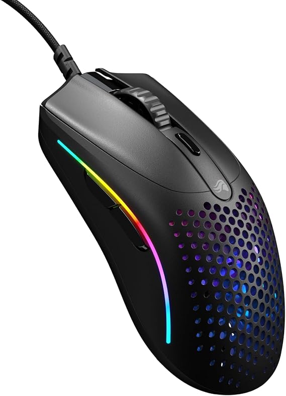 Glorious Model O 2 Mini Matte Black Lightweight Wired Gaming Mouse