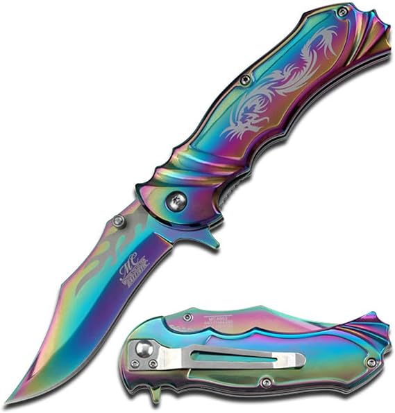 MASTER USA Dragon Linerlock Rainbow