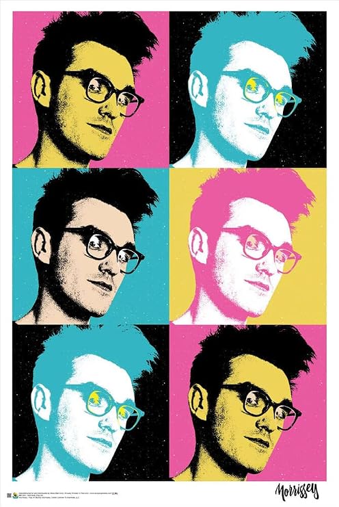 Scorpio Posters Morrissey - Pop Art Poster - Officially Licensed - 24" x 36"